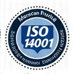 Logo certifikace ISO 14001